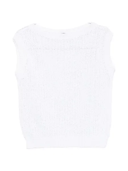Podkoszulka Neera z cekinami biała