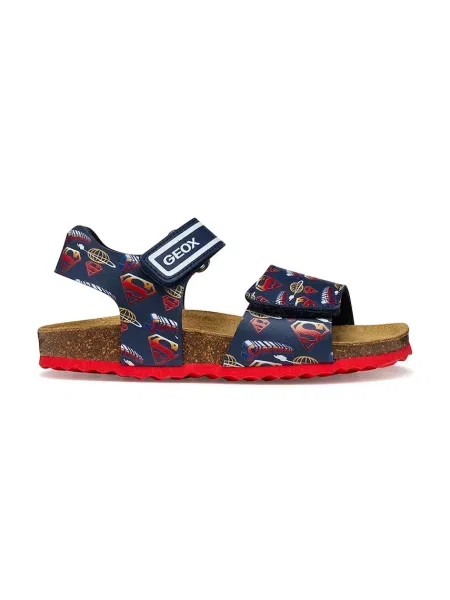 Geox sandale za djecu GHITA x Superman plava