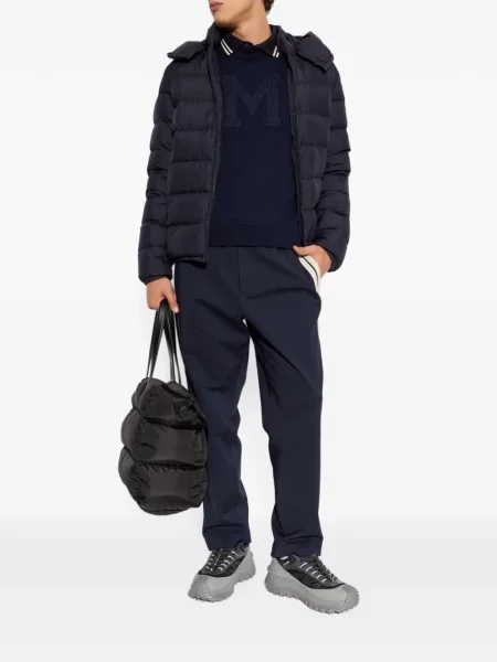 Hanorac Moncler cu autograf albastru