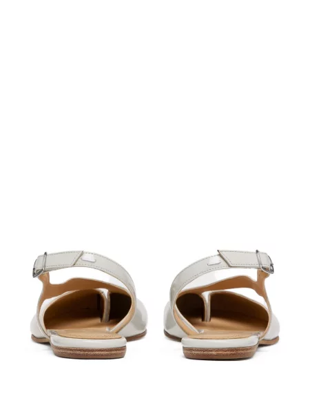 Sandale Maison Margiela slingback alb