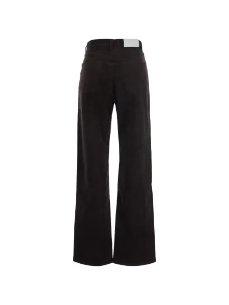 Pantaloni Dunst de catifea cord maro