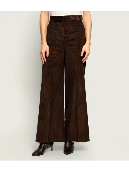 MAX&Co. Pantaloni Mcocane | catifea reiată maro