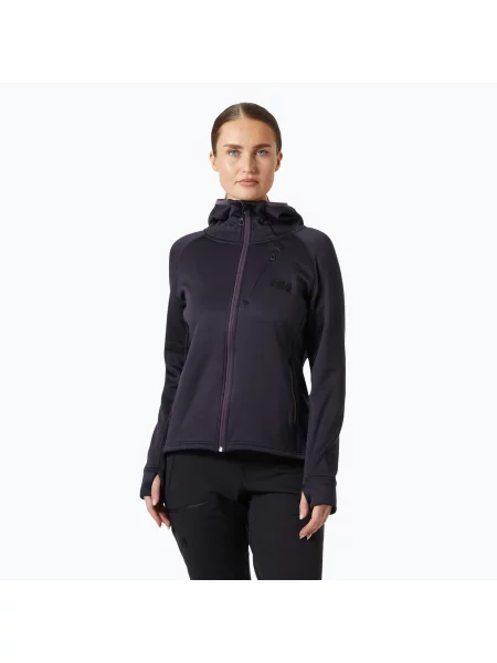 Bluză pentru femei Helly Hansen Odin Thermal Pro Fleece black grape negru