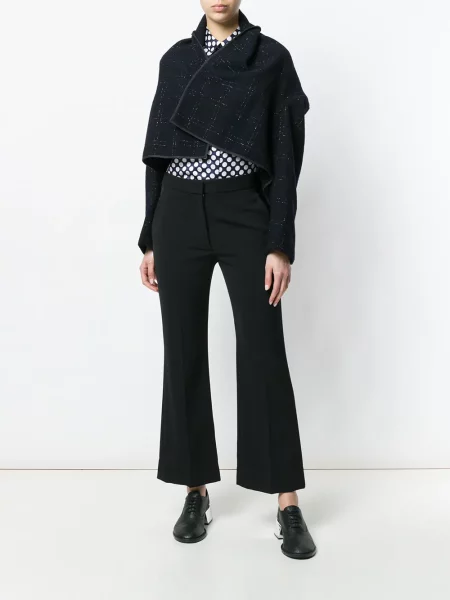 Zkrácený pelerína Comme Des Garçons Pre-owned modrý