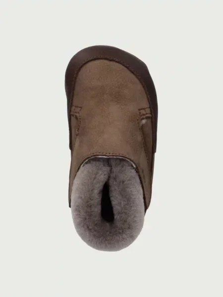 Froddo bébi bőr cipő BAREFOOT FURRY WALK barna