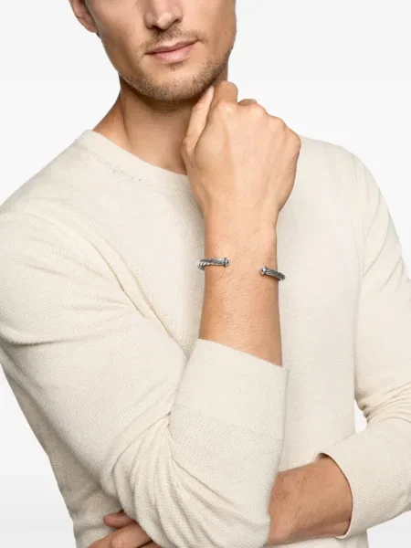 Βραχιόλι David Yurman ασημί
