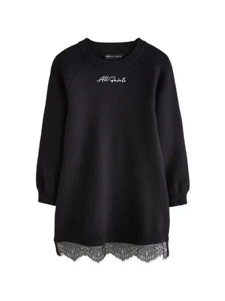 SmALLSAINTS Rochie negru alb