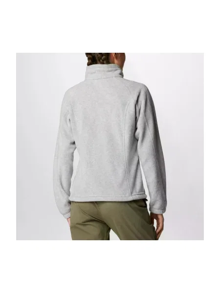 Mikina na zips Columbia sivá