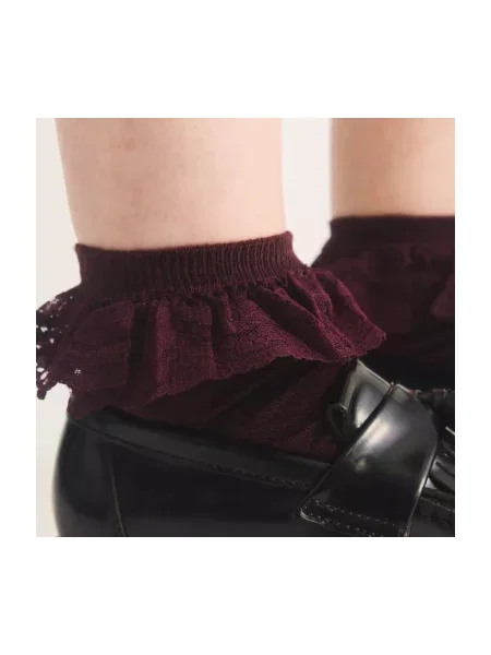 Pančuchové nohavičky Dr. Martens s volánmi