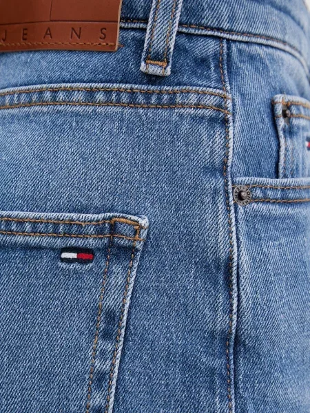 Tommy Jeans дънки slim fit дамски синьо