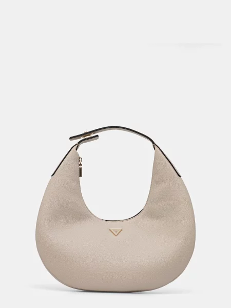 Torebka hobo Guess beżowa