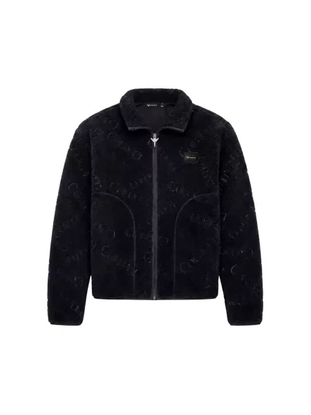 Colucci Jachetă fleece gri negru
