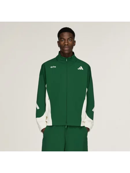 Bluza dresowa adidas x arte antwerp Z.N.E. Material Mix Full-Zip biała