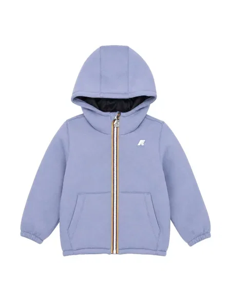 K-Way Zimní bunda K-WAY KIDS P.JACK SPACER DOUBLE GIUBBINO' modrá