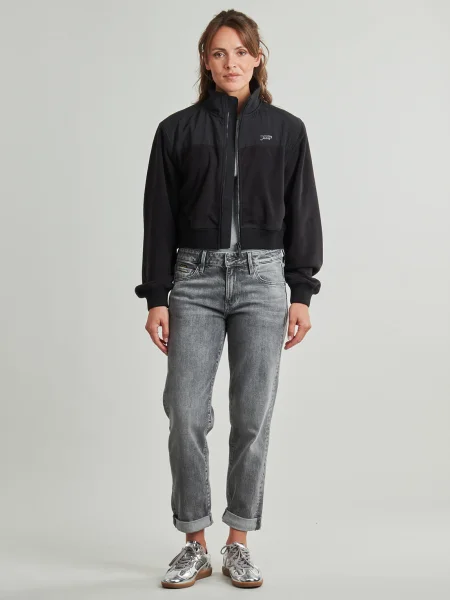 Boyfriend džínsy G-star Raw sivá