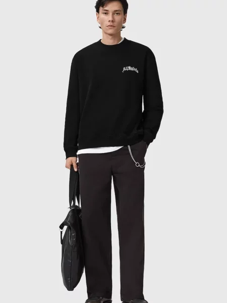 AllSaints hanorac de DESCENT negru