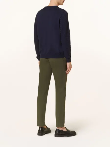 Strokesman's Sweter blau granatowy