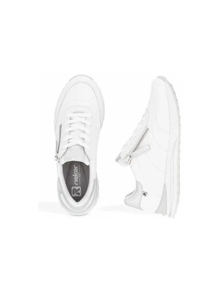Pantofi Rieker alb