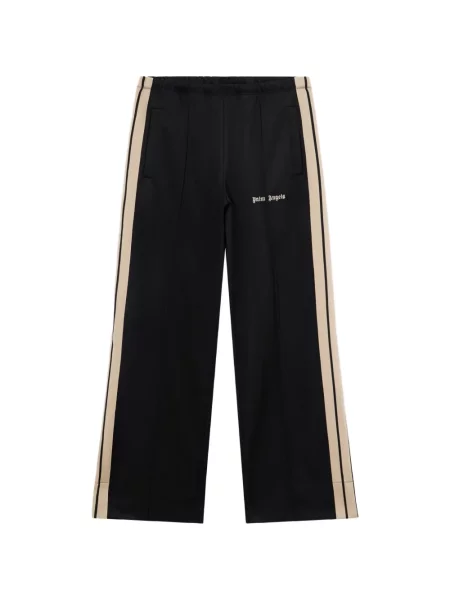 Pantaloni Palm Angels clasici alergare cu autograf negru