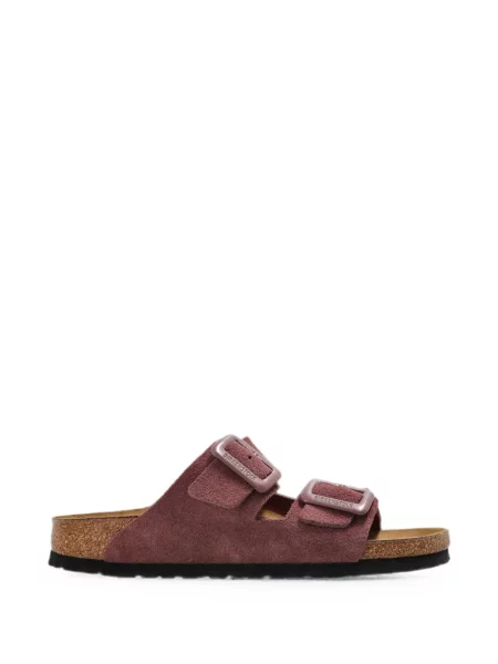 Sandale Birkenstock cu cataramă roz