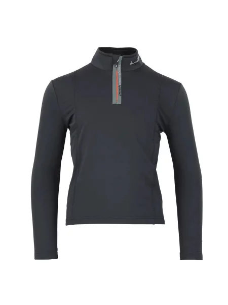 Dzieciaka longsleeve z suwakiem Peak Mountain Ecanevi czarna