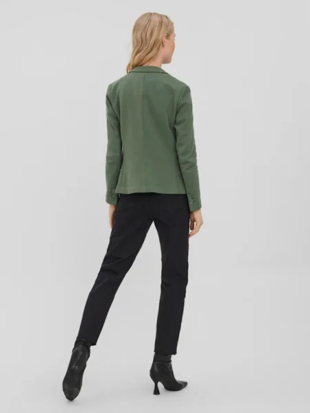 VERO MODA Blézer Julia pasztellzöld zöld