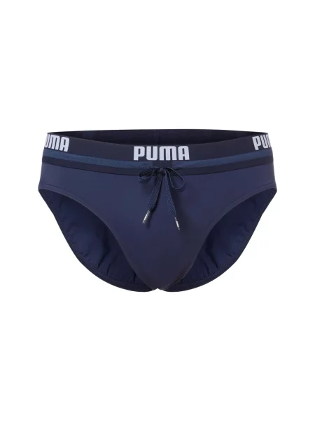 Swimsuit Puma Swim Logo Swim Brief 1p niebieskie