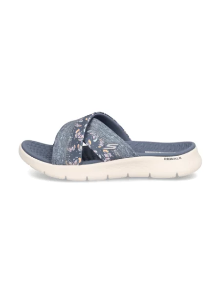Pantofle Skechers modré