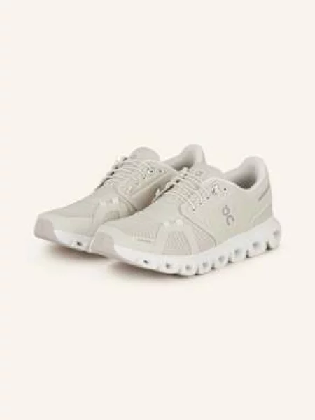 On Sneakersy Cloud 6 beige beżowe
