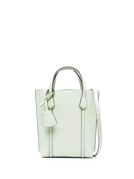 Geanta de piele Tory Burch din piele verde