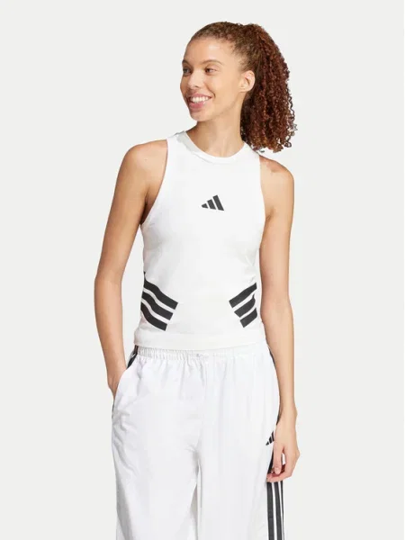 ADIDAS SPORTSWEAR Športový top FI čierna biela