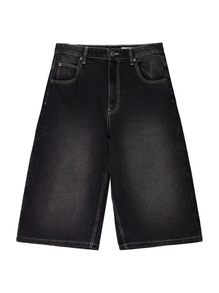 Bershka Jeans denim negru