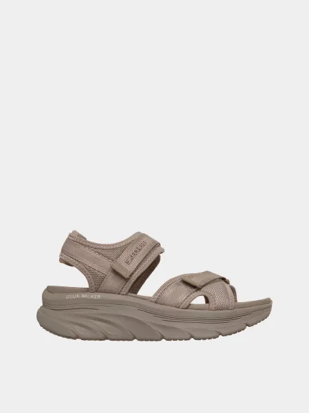 Сандалії Skechers D'LUX WALKER SANDAL текстиль бежевий