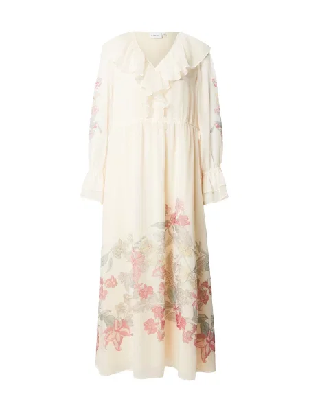 COMMA Rochie deschis / galben pastel / verde pastel / roșu pepene bej