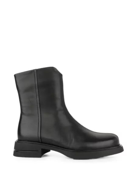 Botine Linda Baumann din piele negru