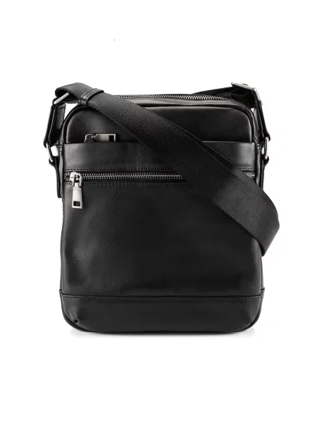 RoyalBag Мессенджер Шкіра чорний