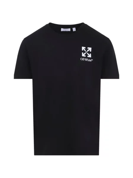 Tricou Off-white cu autograf alb