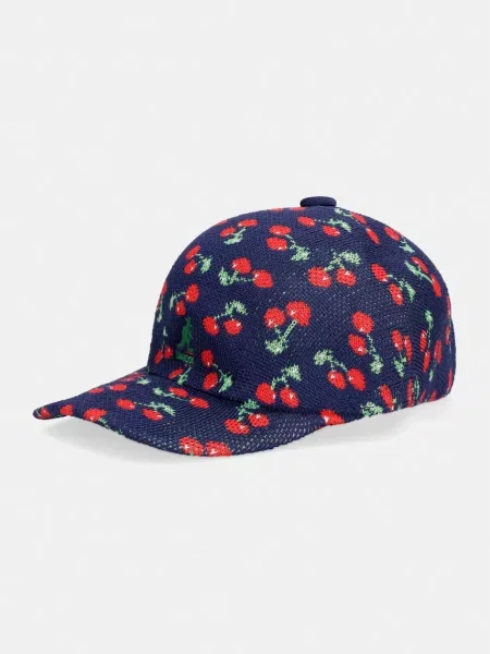 Kangol kapa s šiltom TROPIC CHERRY SPACECAP modra