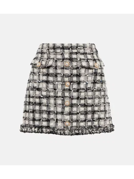 Fustă Loveshackfancy din tweed