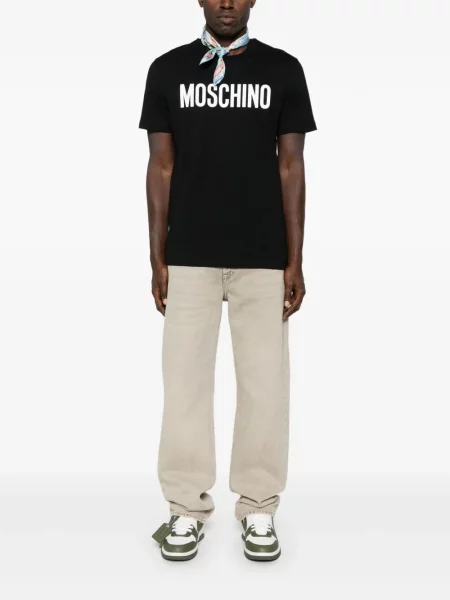 Tricou Moschino cu imagine negru
