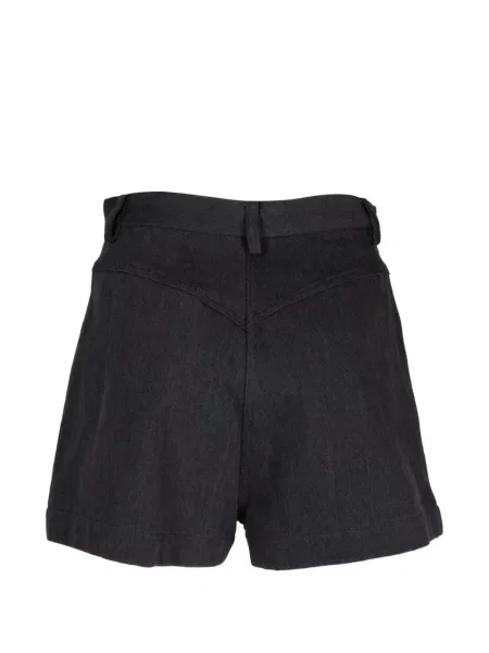 Pantaloni scurți din denim Matthew Bruch negru