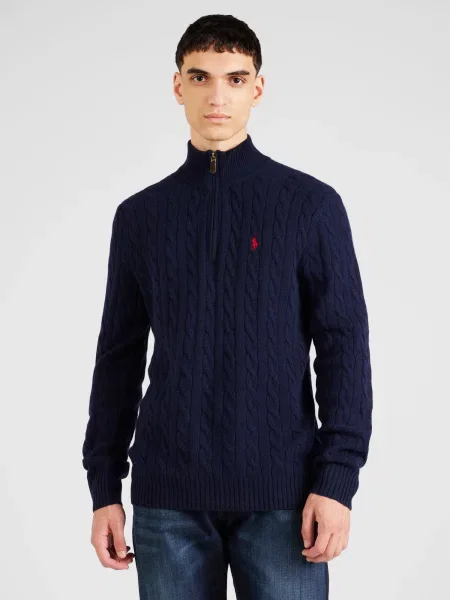 Polo Ralph Lauren Megztinis tamsiai mėlyna raudona