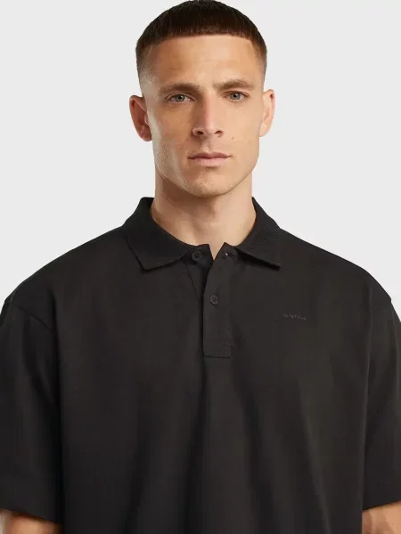 Поло G-star Raw чорне