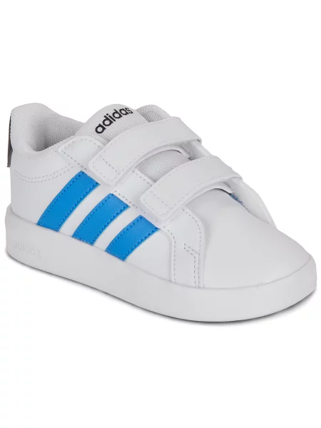 ADIDAS SPORTSWEAR Niske tenisice Grand Court kraljevsko plava / crna bijela
