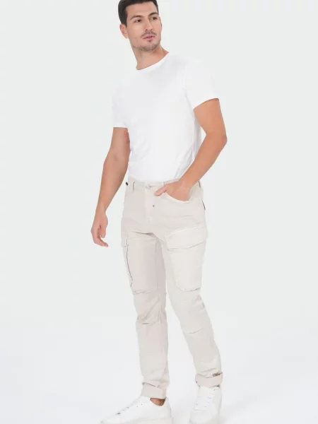 M.O.D MIRACLE OF DENIM Pantaloni cu bej