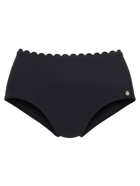 LASCANA Slip costum de baie negru