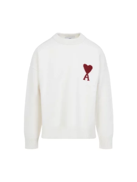 Sweter Ami Paris biały