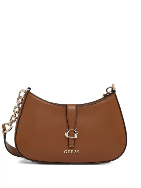 Colier Guess cu autograf maro