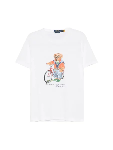 Koszulka polo Polo Ralph Lauren biała