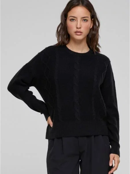 Pulover Urban Classics tricotate negru